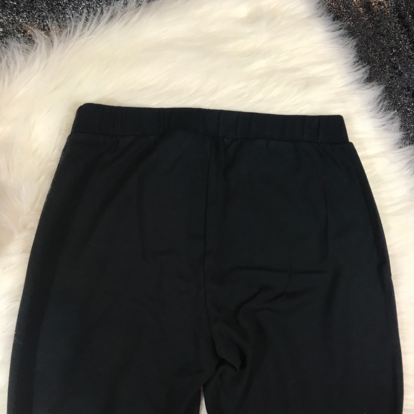 The Limited black ribbed knee leggings - Picture 4 of 4